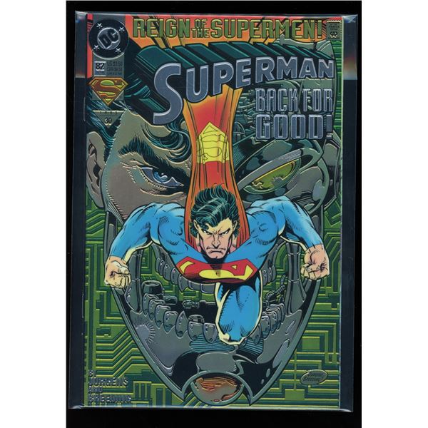 DC Superman Back For Good #82 Chromium Cover