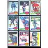 Image 1 : 1980-81 OPC O-Pee-Chee Lot Of 9 Vintage Cards Various Teams & Players