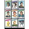Image 1 : 1976-77 OPC O-Pee-Chee Lot Of 9 Vintage Cards Various Teams & Players