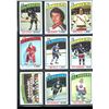 Image 1 : 1976-77 Topps Lot Of 9 Cards Various Players