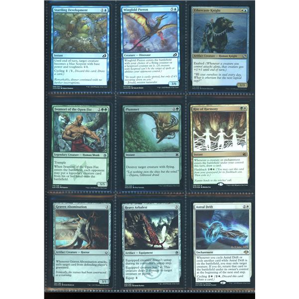 Lot Of 9 Various Magic The Gathering FOIL Cards Various Sets & Colors