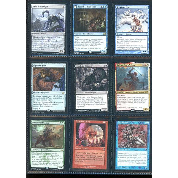 Lot Of 9 Various Magic The Gathering Cards Various Sets & Colors