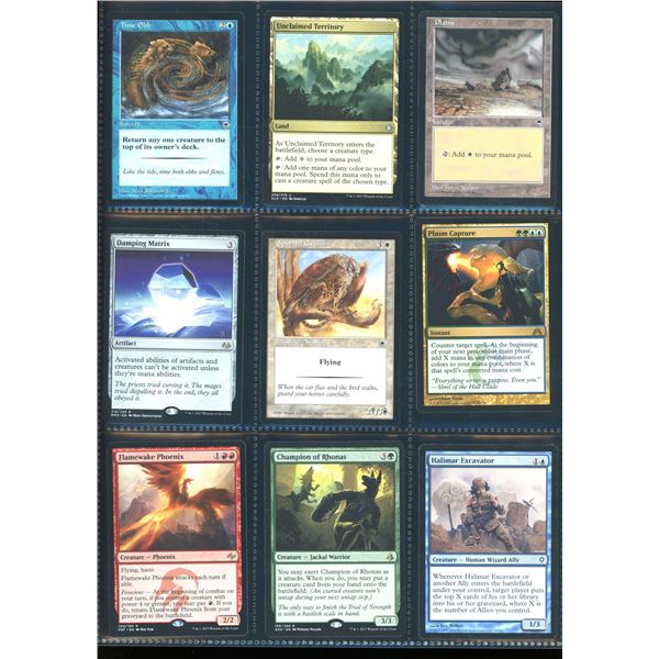 Lot Of 9 Various Magic The Gathering Cards Various Sets & Colors