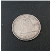 Image 1 : 1947 Canadian Silver 10 Cent Coin Maple Leaf