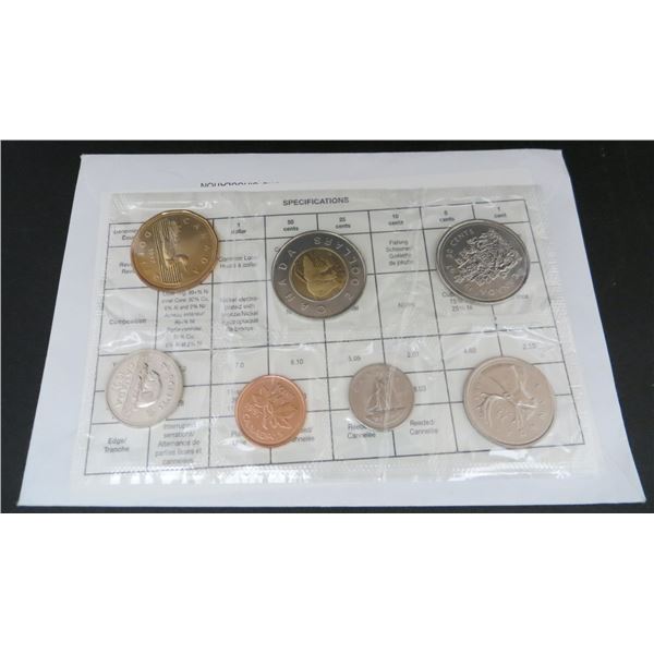 Royal Canadian Mint 1997 Uncirculated 7 Coin Collector Set
