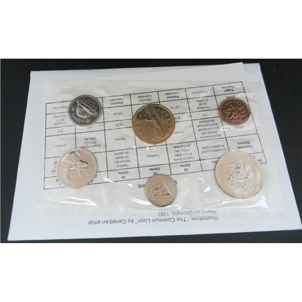 Royal Canadian Mint 1995 Uncirculated 6 Coin Collector Set