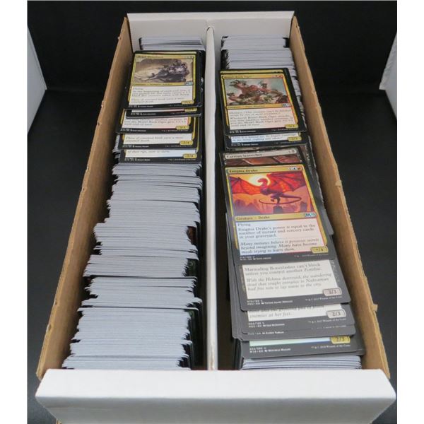Box of 1800 Donated Magic Cards Various Sets & Colours