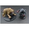 Image 1 : 2 D&D Pre-Painted Mini Figures Smilodon & Werewold
