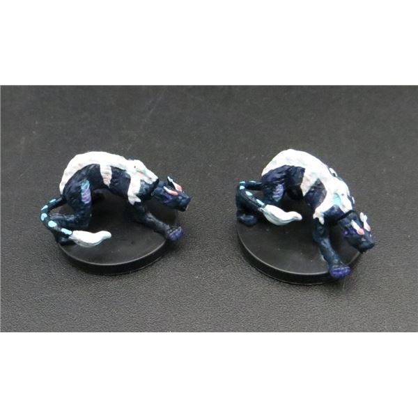 2 D&D Pre-Painted Mini Figures Dwoemercat