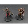 Image 1 : 2 D&D Pre-Painted Mini Figures Elf Ranger & Jaethal Elf Inquisitor