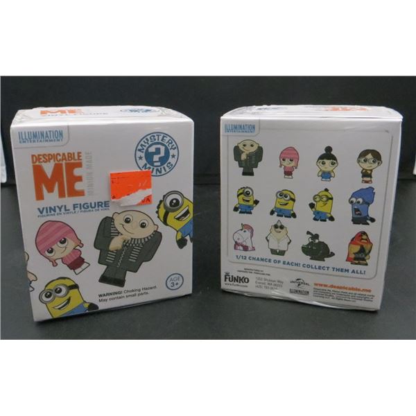 2 New Despicable Me Minions Mystery Mini Figures Sealed