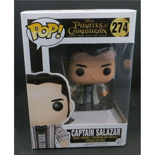 New Funko Pop Pirates Of The Caribbean Captain Salazar #274