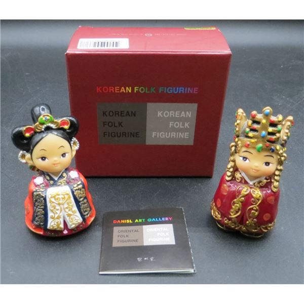 Shilla King & Queen Korean Folk Figurines – Danisl Art Gallery