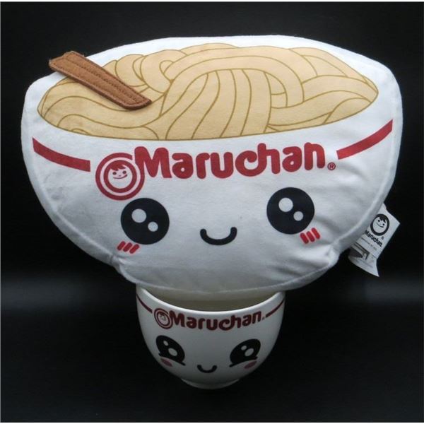 Maruchan Ramen 5.5" Diameter Noodle Bowl and Pillow Set