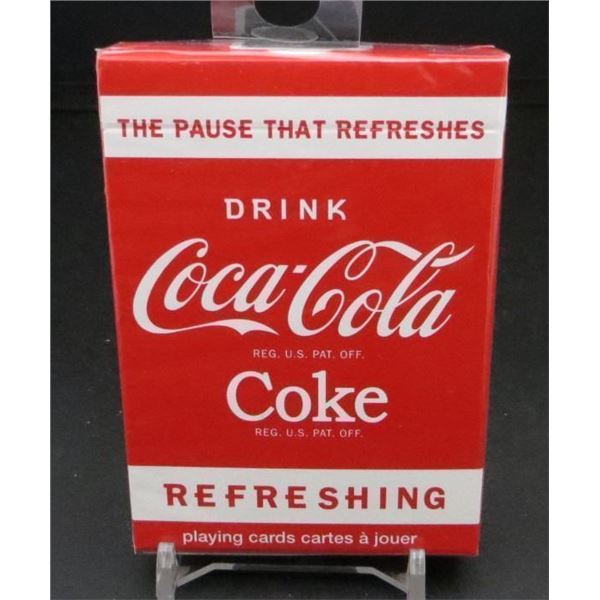 New Sealed Coca Cola Playing Cards