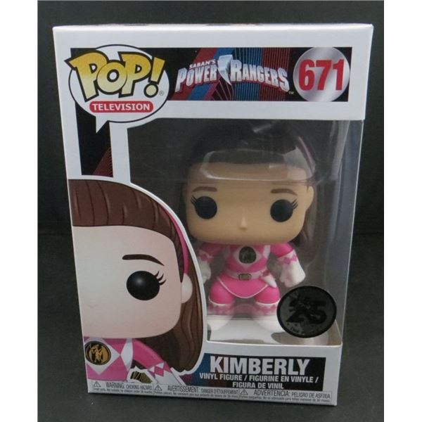 New Funko Pop Power Rangers Kimberly #671