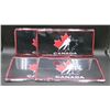 Image 1 : Lot Of 4 New Hockey Team Canada License Plates