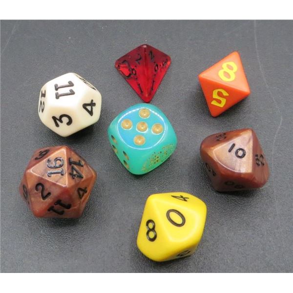 7 New RPG Roll Playing Dice