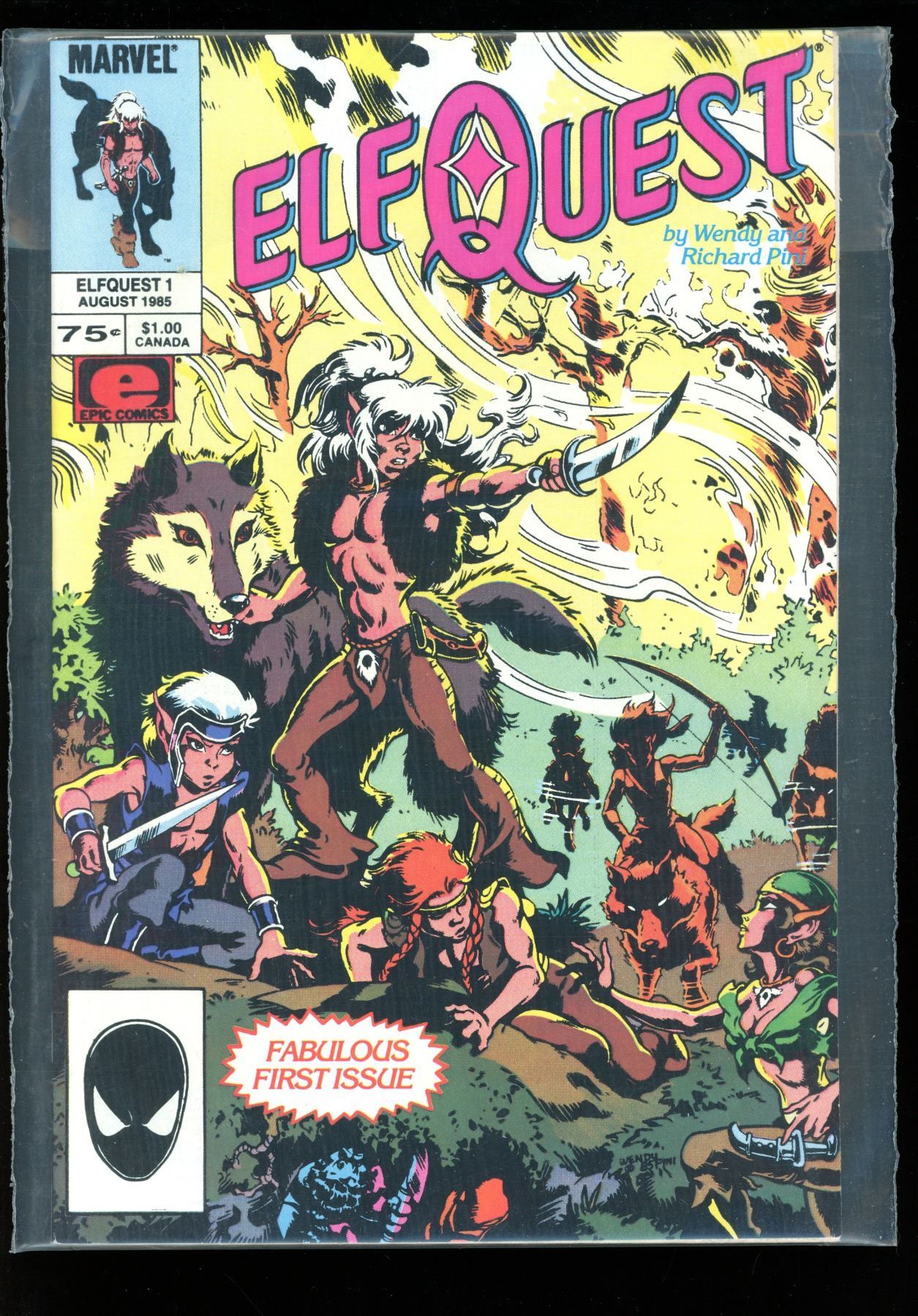 Marvel Elf Quest #1 First Issue (1985)