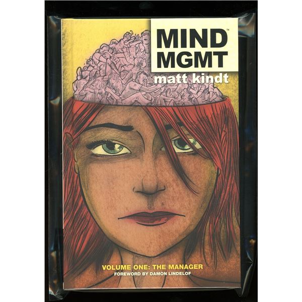 MIND MGMT Volume 1: the Manager Hardcover Book (New Never Read)