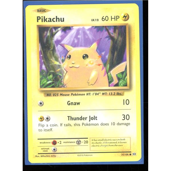Pokemon Pikachu - 35/108 - Common Evolutions