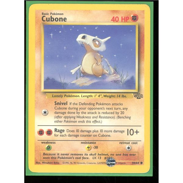 Pokemon Cubone - 50/64 - Common - Unlimited Jungle