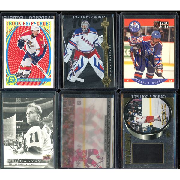 Lot Of 6 Hockey Rookies & Insert Cards