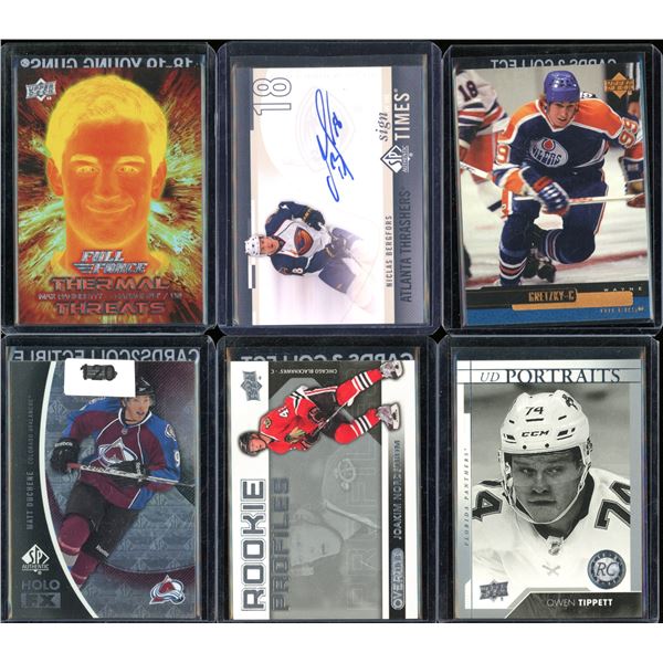Lot Of 6 Hockey Rookies & Insert Cards