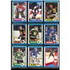 Image 1 : 1989-90 OPC O-Pee-Chee Lot Of 9 Vintage Cards Various Teams & Players