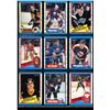 Image 1 : 1989-90 OPC O-Pee-Chee Lot Of 9 Vintage Cards Various Teams & Players