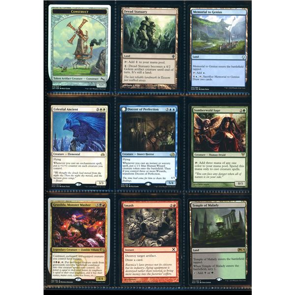 Lot Of 9 Various Magic The Gathering Cards Various Sets & Colors