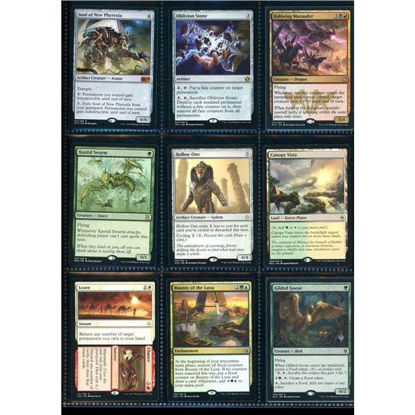 Lot Of 9 Various Magic The Gathering Cards Various Sets & Colors