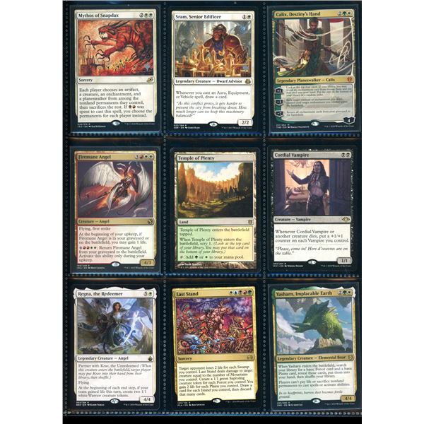 Lot Of 9 Various Magic The Gathering Cards Various Sets & Colors