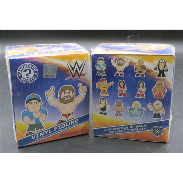 2 New WWE Series 1 Mystery Mini Figures Sealed