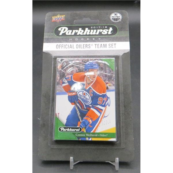 2017-18 Parkhurst Edmonton Oilers Team Set Connor McDavid