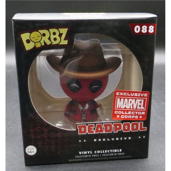 New Dorbz Marvel Deadpool Vinyl Collectible #088 (Collector Corps Exclusive)