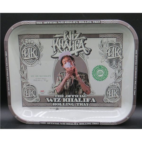 Wiz Khalifa Tin Rolling Tray 13 inches x 11 inches