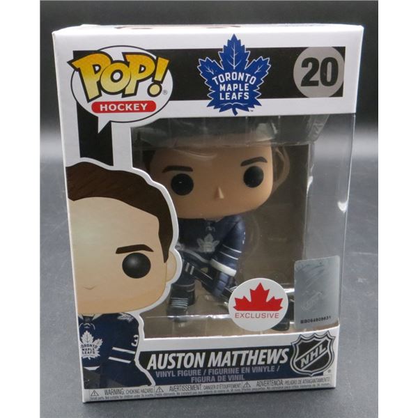 New Funko Pop Toronto Maple Leafs Auston Matthews #20 (Canadian Exclusive) BV $30