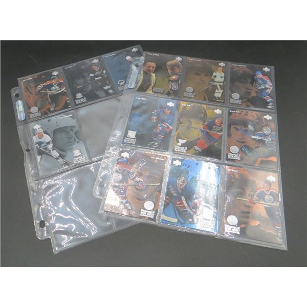 1998-99 McDonald's Upper Deck Gretzky's Teammates Complete Set 13 Cards