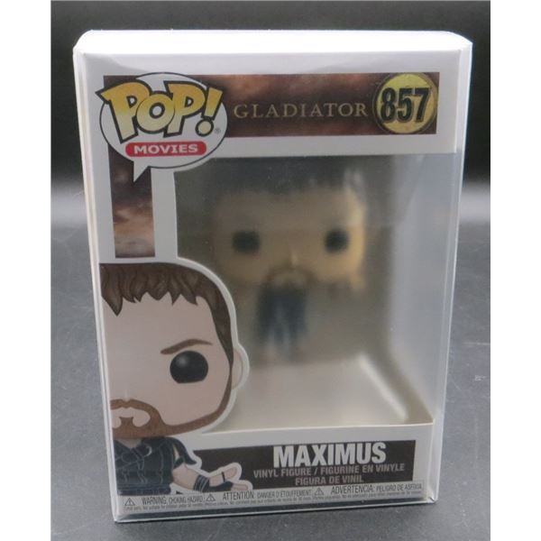 New Funko Pop Gladiator Maximus #857 With Soft Protector BV $65