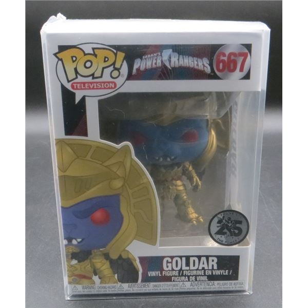 New Funko Pop Power Rangers Goldar #667 BV $25
