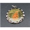 Image 1 : Metallic Necklace Charm 1" Diameter