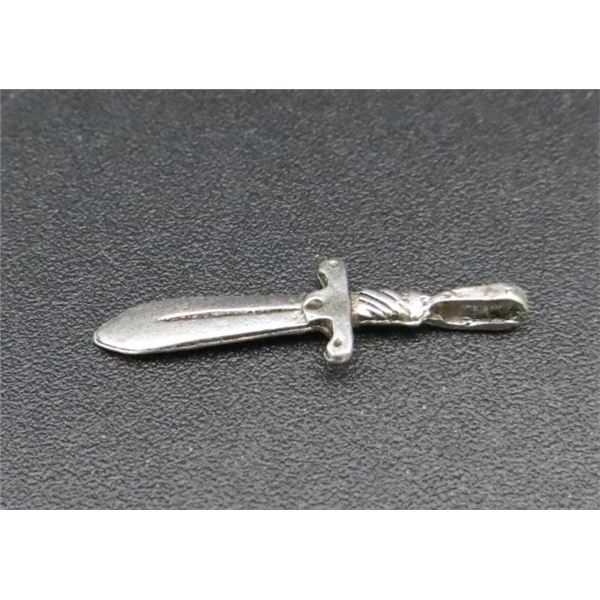 .925 Silver Dagger Charm