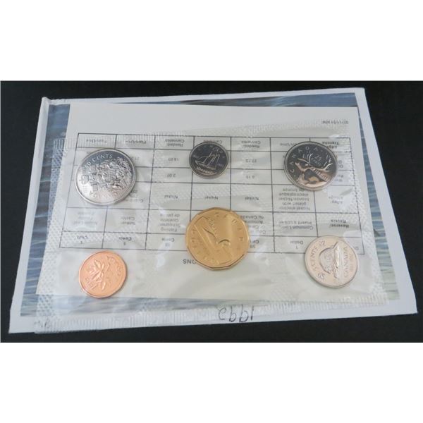 Royal Canadian Mint 1992 Uncirculated 6 Coin Collector Set