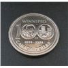 Image 1 : 1874-1974 Winnipeg Canadian Dollar $1 Coin