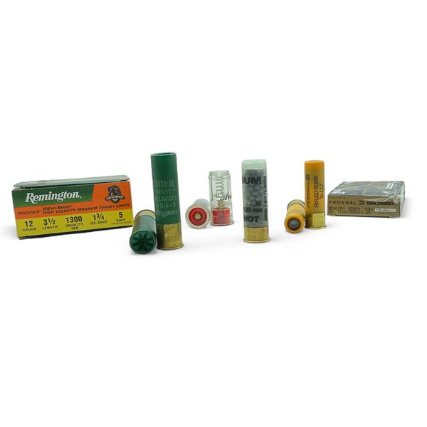 Assorted Shotgun Ammunition X 16 Rounds and Shotgun Snap Caps