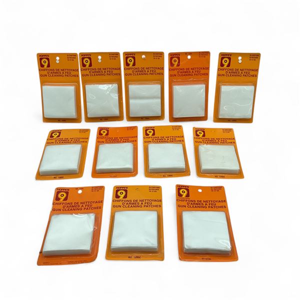 Hoppe's Shotgun Cleaning Patches for 16 - 12 Gauge, 25 Pack X 12 Qty