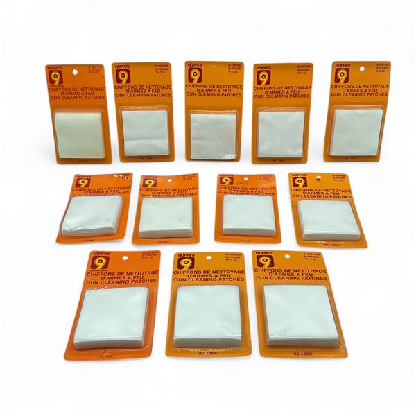 Hoppe's Shotgun Cleaning Patches for 16 - 12 Gauge, 25 Pack X 12 Qty