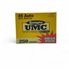 Image 1 : Remington UMC .45 Auto, 230 Grain Metal Case Ammunition, 250 Rounds
