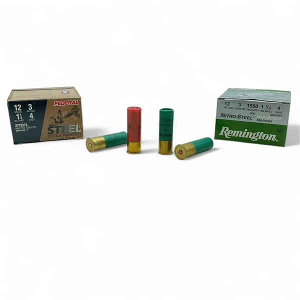 Assorted 12 Ga Ammunition, 47 Rounds